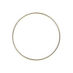 CERCHIO METALLO ORO Ø40cm