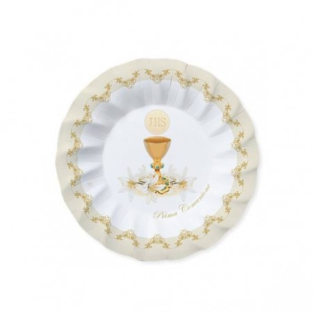 PIATTI DESSERT ø20 COMUNIONE CLASSIC 8pz