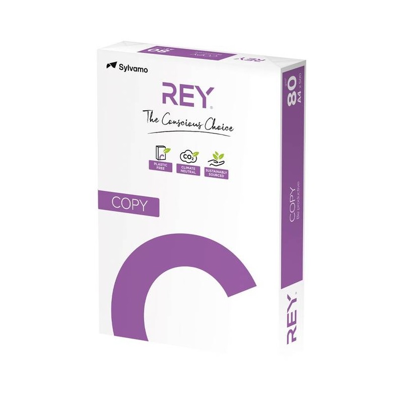 FOGLI A3 BIANCHI RISMA 500fg 80gr/mq RED COPY