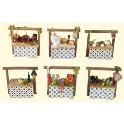 BANCO 12x5x11cm IN LEGNO 6ass. 1PZ