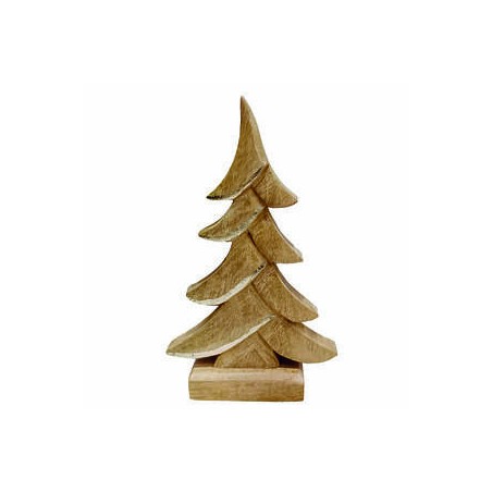 DECORO ALBERO STYLE WOOD 25cm