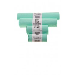 SACCHI NU BIO VERDE COMPOST 70x110cm 18my 10pz EN13432...