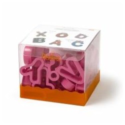 SET TAGLIAPASTA LETTERE GRANDI 27pz DECORA