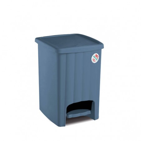 PATTUMIERA MARGHERITA C/PEDALE 20lt BLU PALACE 30x26x38,5cm
