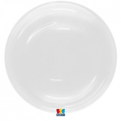 PALLONE DECO BUBBLE ø90cm 36" CRYSTAL TRASPARENTE