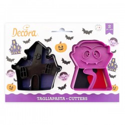 TAGLIAPASTA VAMPIRI IN PLASTICA 2pz DECORA