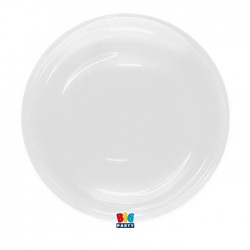 PALLONE DECO BUBBLE ø60cm 24" CRYSTAL TRASPARENTE