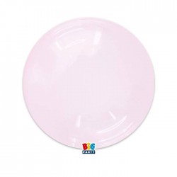 PALLONE DECO BUBBLE ø45cm 18" CRYSTAL ROSA