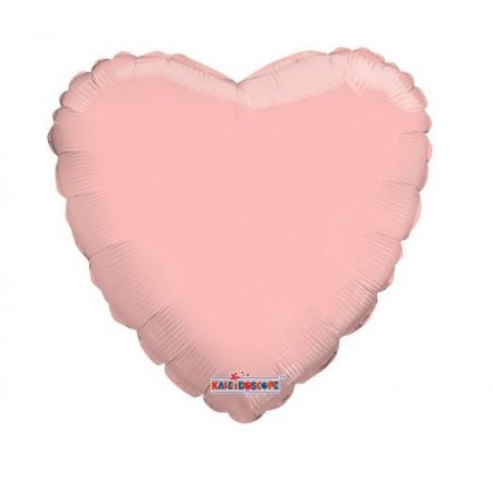 PALLONE MYLAR CUORE ROSA GOLD 18 43cm 1pz RC