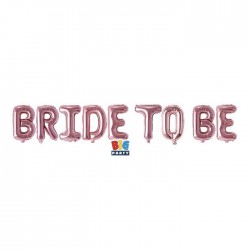 PALLONI MYLAR BRIDE TO BE 40x340cm