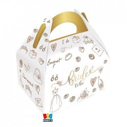 HAPPY BOX BRIDE 15x18x11cm 6pz