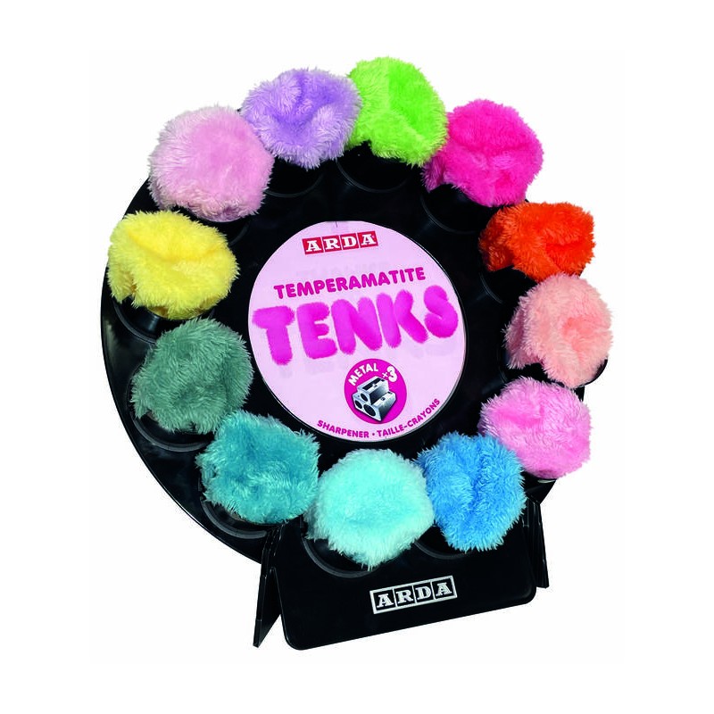 TEMPERAMATITE TENKS PELUCHE 3F  ASSORTITI