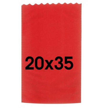 BUSTA REGALO TNT 20x35 12-ROSSO