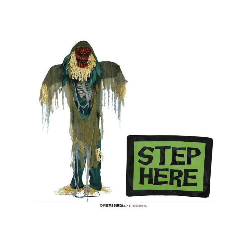 ZUCCA FANTASMA LUCE, SUONO E MOVIMENTO 240cm