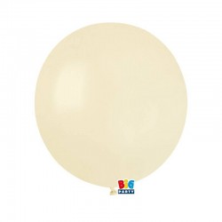 PALLONCINI LATTICE 19" 48cm AVORIO 25pz