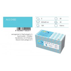 ASCIUGAMANI A V SOFT FLOWER 2400pz