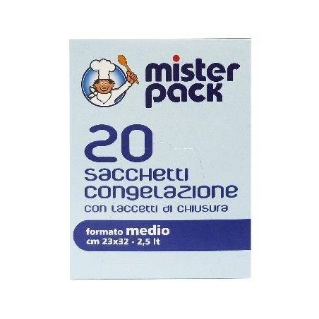 SACCHI GELO CUKI MEDIO 23x32cm 20pz