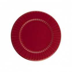 PIATTI PIANI ROUND 21cm ROSSO RUBINO 8pz