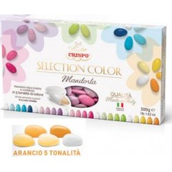 CONFETTI SELECTION MANDORLA 500gr ARANCIO