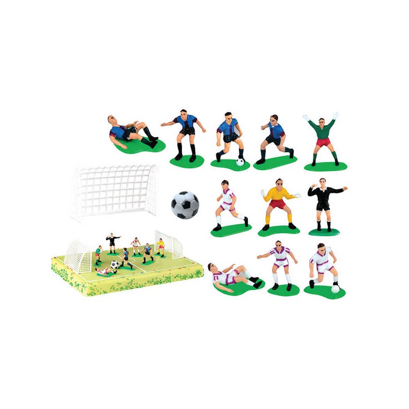CAKE TOPPER IN PLASTICA KIT CALCIO