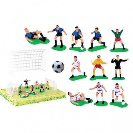 CAKE TOPPER IN PLASTICA KIT CALCIO