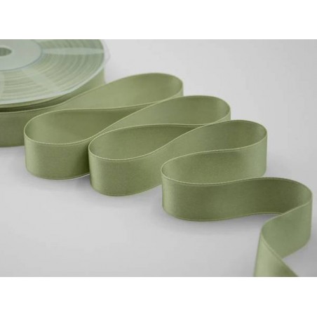 NASTRO DOPPIO RASO mm25x50mt COL.15 VERDE SALVIA