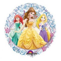 PALLONE MYLAR TRASPARENTE PRINCIPESSE 66cm