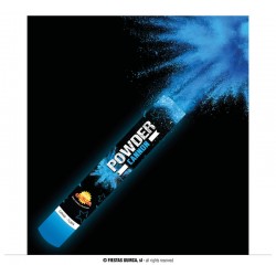 CANNONE POLVERE FLUORESCENTE 30cm BLU 30gr