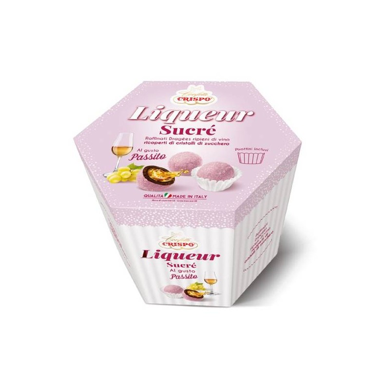 LIQUEUR SUCRè DRAGEES PASSITO 500gr C/GRANELLA ROSA