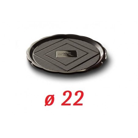 VASSOIO MEDORO N.T. ø22 NERO