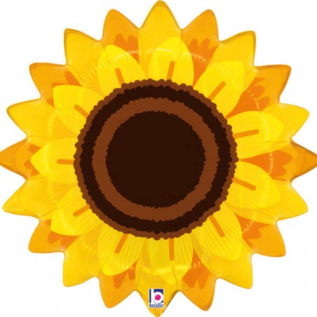 PALLONE MYLAR 22 56cm SUNFLOWER
