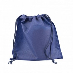 SACCHETTO TNT C/LACCIO 45x37cm BLU 10pz