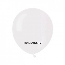 PALLONCINI TRASPARENTI MEDIUM 20pz
