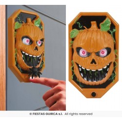 CAMPANELLO ZUCCA 20x11cm CON LUCE, SUONO E MOVIMENTO