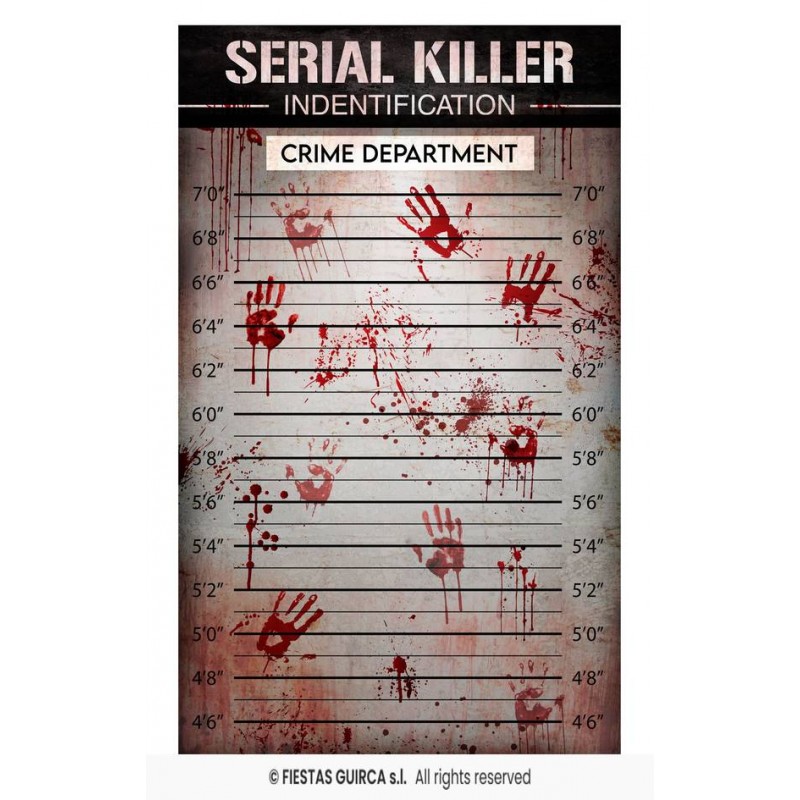 TELA PHOTOCALL SERIAL KILLER 120x200cm