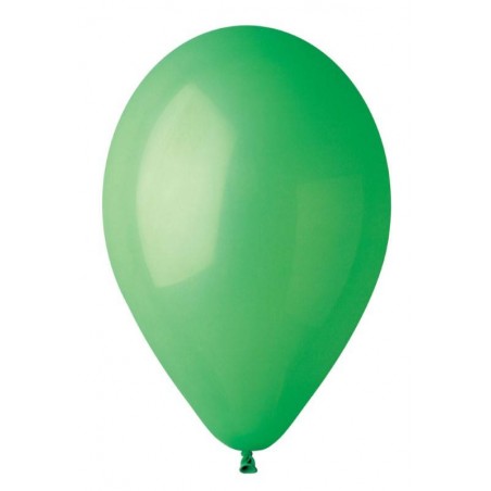 PALLONCINI LATTICE MEDIUM 10 25pz VERDE SMERALDO