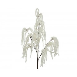 RAMO PENDENTE BIANCO IN PLASTICA h80cm