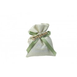 SACCHETTO RICAMATO PRIMA COMUNIONE 10xh12cm 10pz