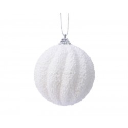 PALLINA FOAM PERLE ONDA BIANCO 2ass.Ø8cm