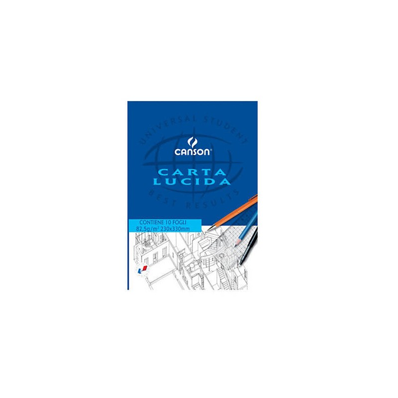 BLOCCO LUCIDO CANSON 23x33mm 10 FOGLI