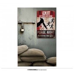 CARTELLO 24x36cm "KILLING DAY"