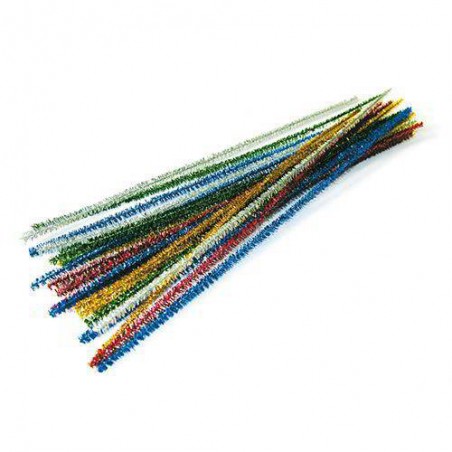 CINIGLIA LAME' ø6mm 30cm 25 FILI COLOR ASS.TI