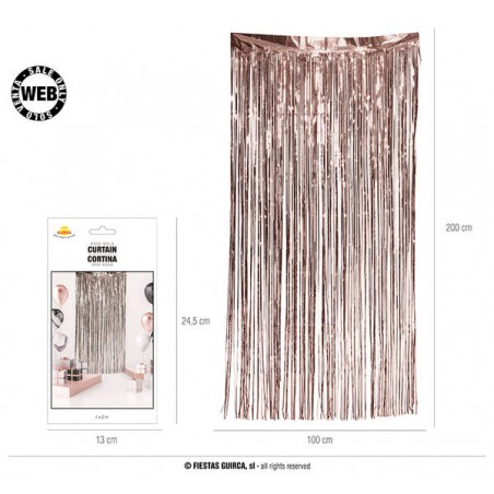 TENDA ROSE GOLD 100x200cm