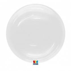 PALLONE DECO BUBBLE ø60cm 24 CRYSTAL TRASPARENTE