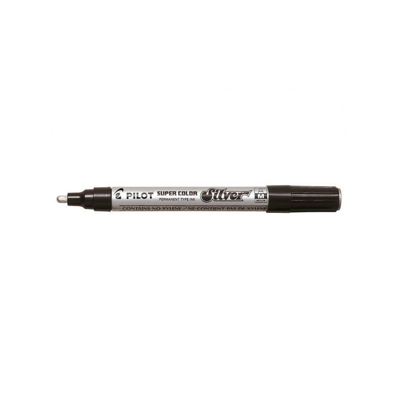 PENNARELLO PILOT MARKER ARGENTO MEDIUM 2mm