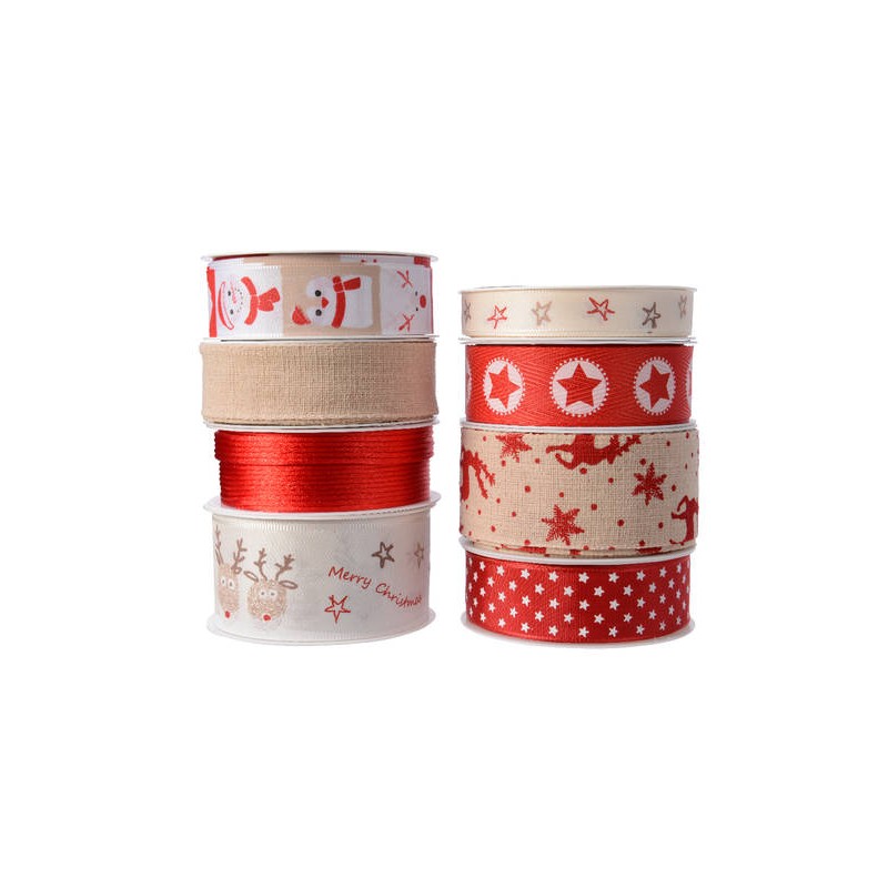 NASTRO STAMPA NATALE ass.ti 1pz