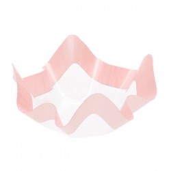 CIOTOLA PET ROSA PERLATO ø13 H.7cm