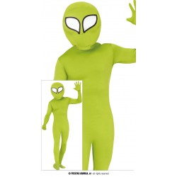 COSTUME ALIENO VERDE TG.M 48-50