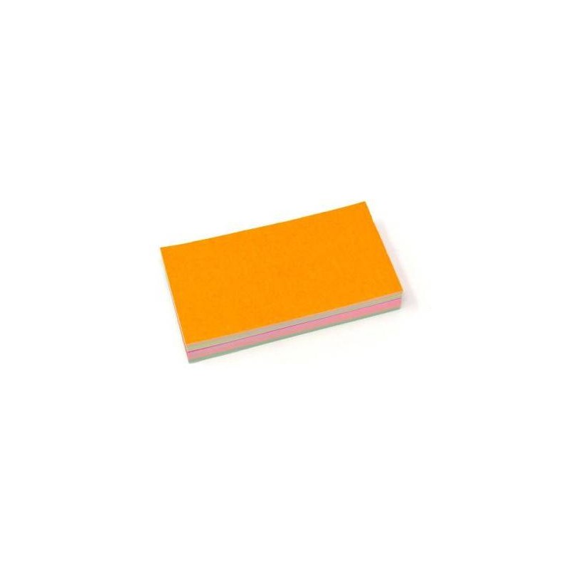 RETTANGOLO CARTONCINO FLUO ASS.TI 9x5cm 50pz