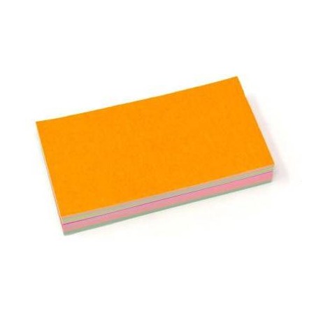 RETTANGOLO CARTONCINO FLUO ASS.TI 9x5cm 50pz